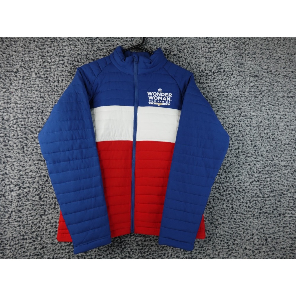 Wonder‎ Woman Run Series Jacket Quilted Zip Up Venture Endurance Medium